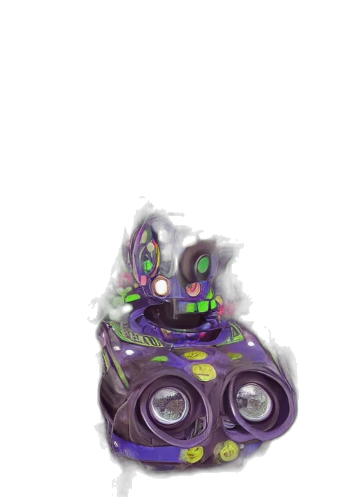 mask, robot, car, creature, concept art, fantasy art, 3d render, cyberpunk transparent PNG cut-out