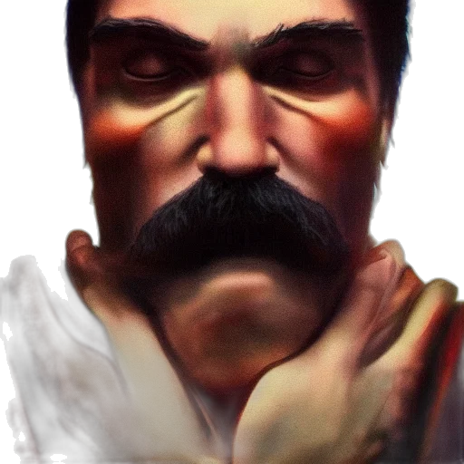 face, mask, staff, weapon, photorealistic, oil painting, concept art, comic book art transparent PNG cut-out