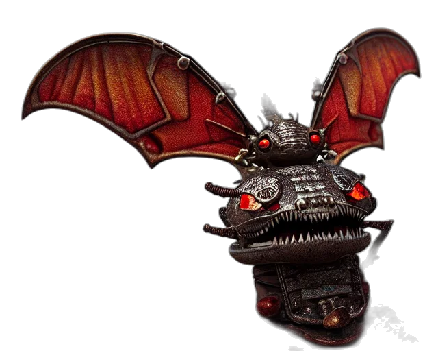 dragon, mask, creature, concept art transparent PNG cut-out