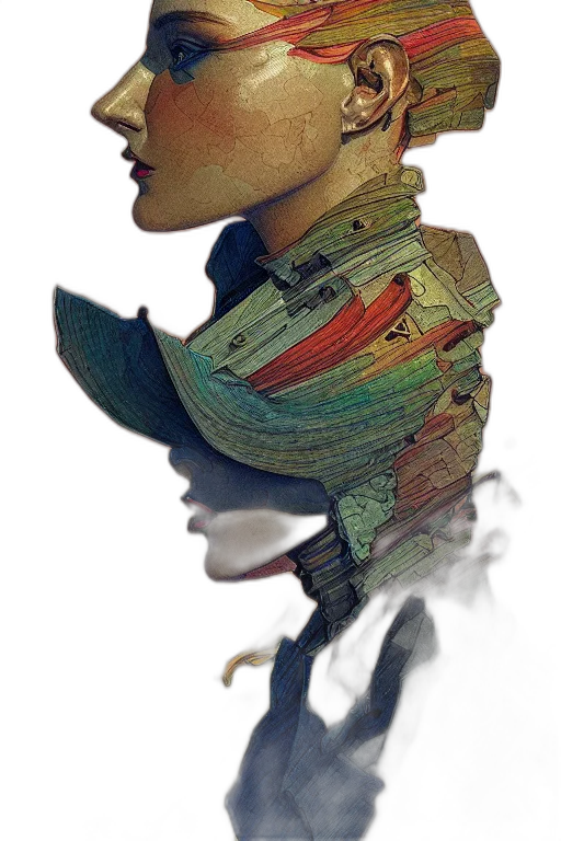 mask, face, hat, robot transparent PNG cut-out