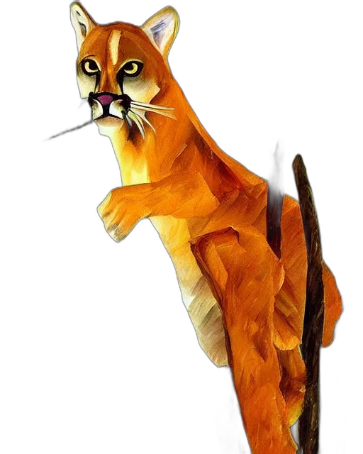staff, animal, creature, concept art transparent PNG cut-out