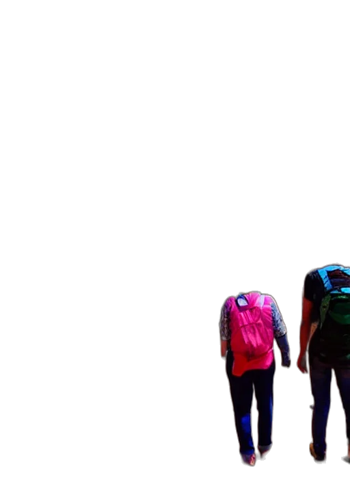 jacket, umbrella, robot, shoes, 3d render, vaporwave, concept art, photorealistic transparent PNG cut-out