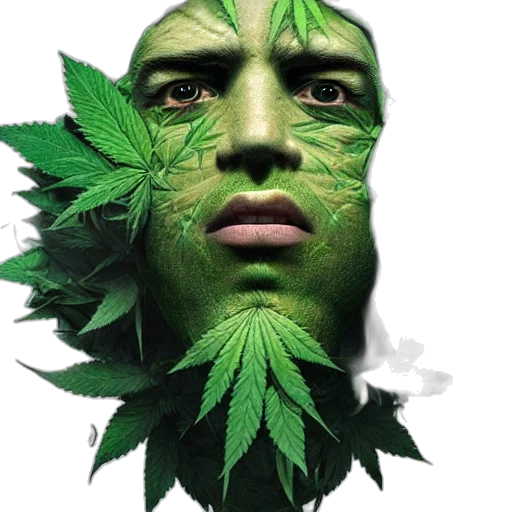 face, mask, tree, creature transparent PNG cut-out