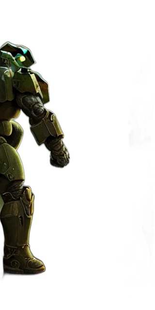 robot, weapon, 3d render, concept art transparent PNG cut-out