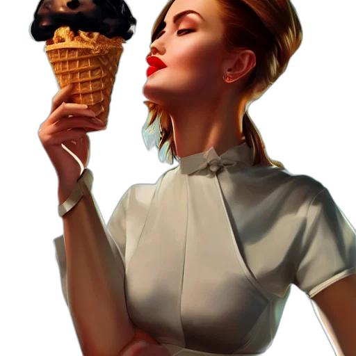 food, staff, umbrella, hat transparent PNG cut-out
