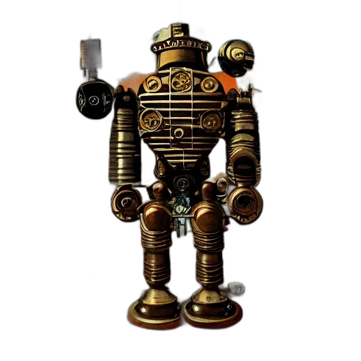 robot, staff, weapon, animal transparent PNG cut-out