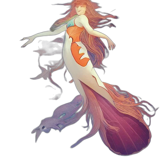 creature, dress, concept art, fantasy art transparent PNG cut-out