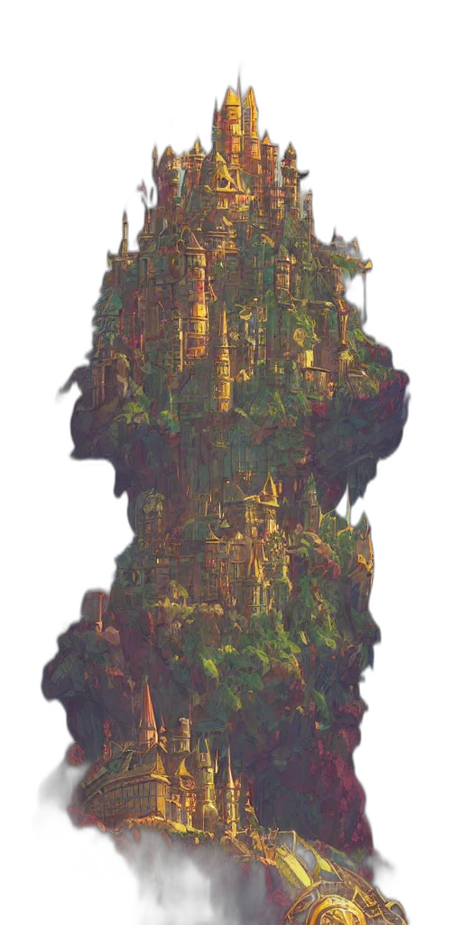 crown, tree, face, robot transparent PNG cut-out
