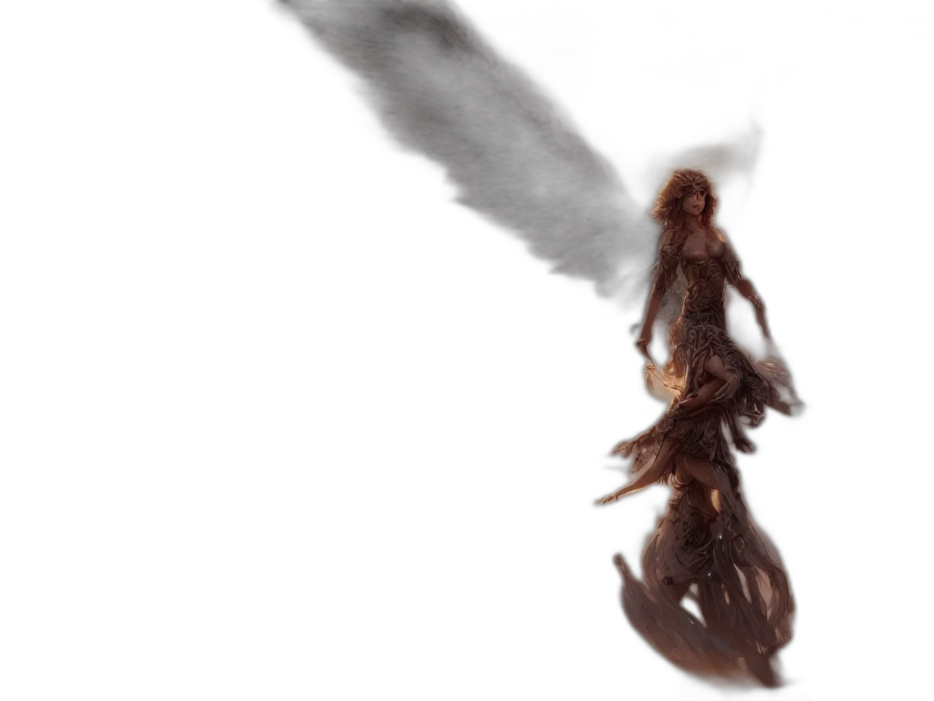 hair, creature, dragon, animal, concept art, 3d render, photorealistic, fantasy art transparent PNG cut-out