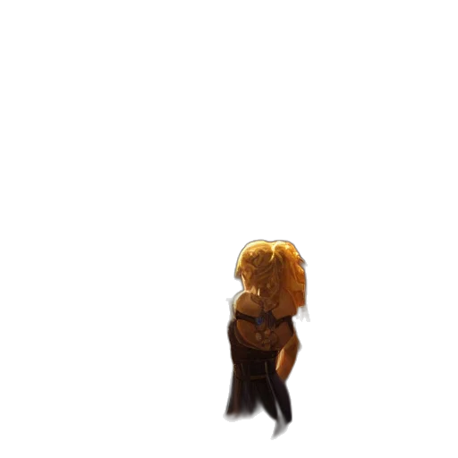 hair, animal, creature, staff, 3d render, concept art, pixel art, photorealistic transparent PNG cut-out