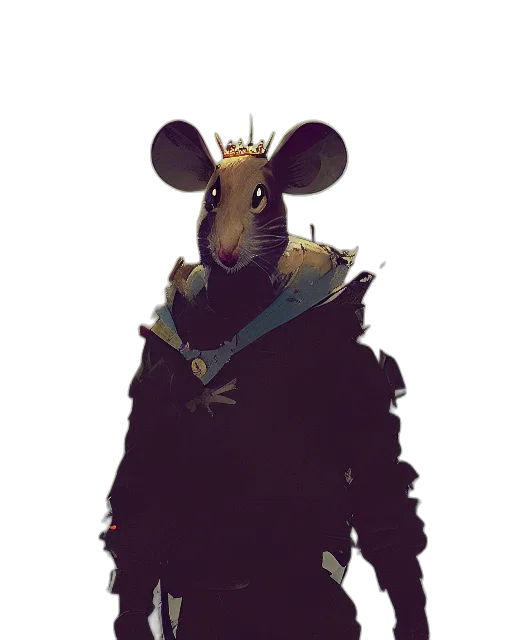 animal, mask, staff, creature transparent PNG cut-out