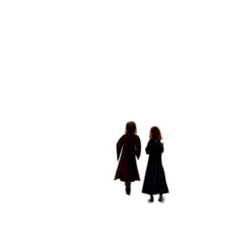 dress, jacket, umbrella, sword, pixel art, concept art, 3d render, comic book art transparent PNG cut-out