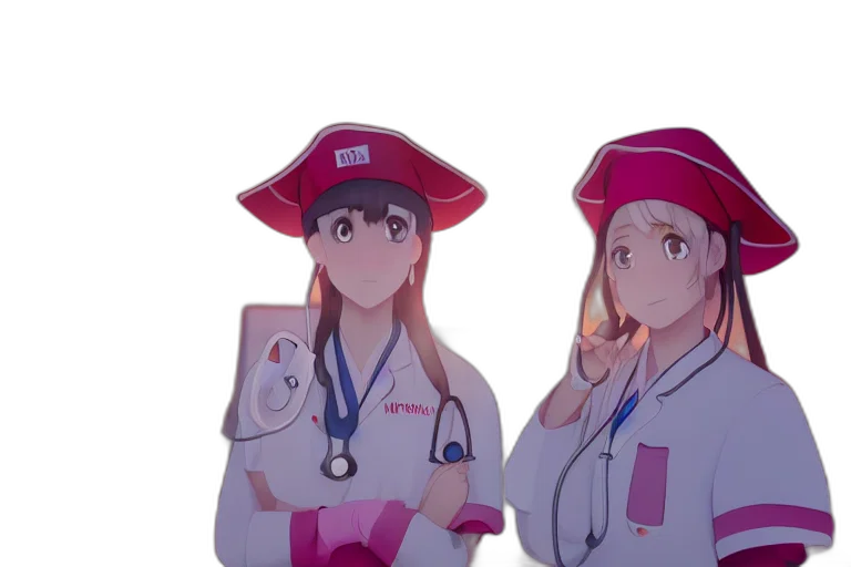 staff, hat, anime, 3d render transparent PNG cut-out