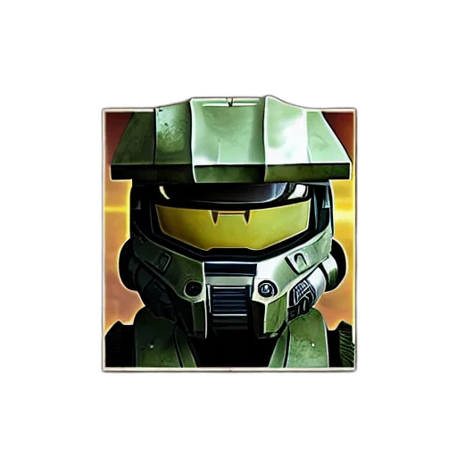 robot, face, weapon, pixel art transparent PNG cut-out