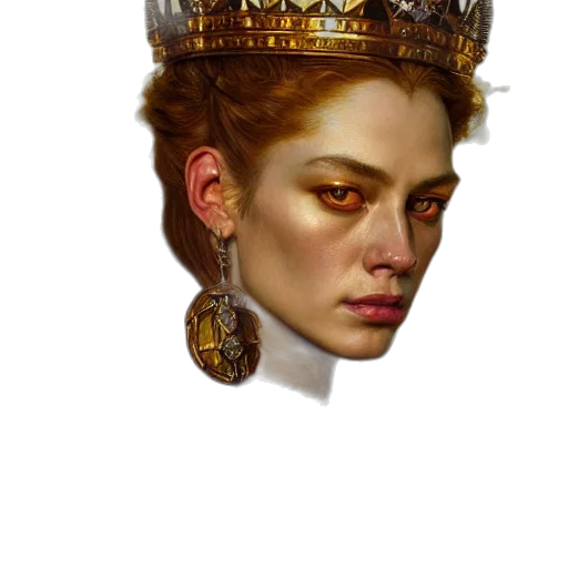 crown, face, jewelry, mask transparent PNG cut-out