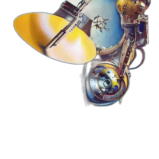robot, jewelry, weapon, staff transparent PNG cut-out