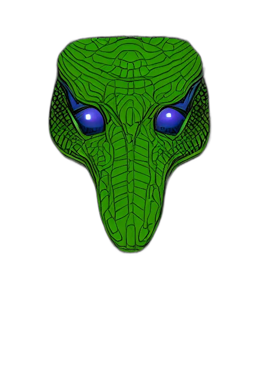 mask, creature, dragon, face transparent PNG cut-out