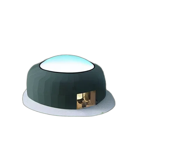 hat, crown, jewelry, furniture, 3d render, vaporwave, photorealistic, green transparent PNG cut-out