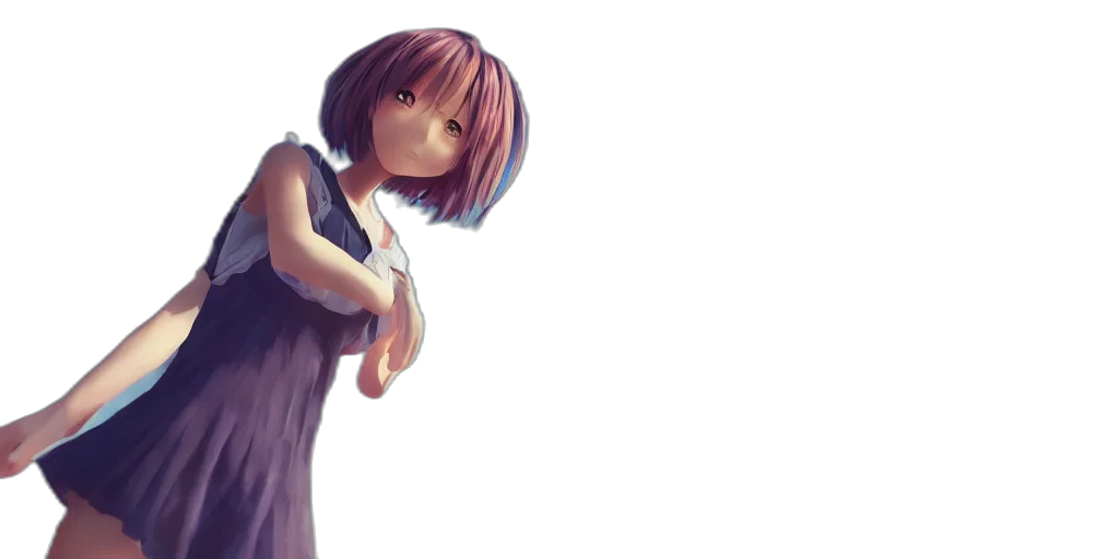 dress, robot, weapon, sword, anime, photorealistic, concept art, 3d render transparent PNG cut-out