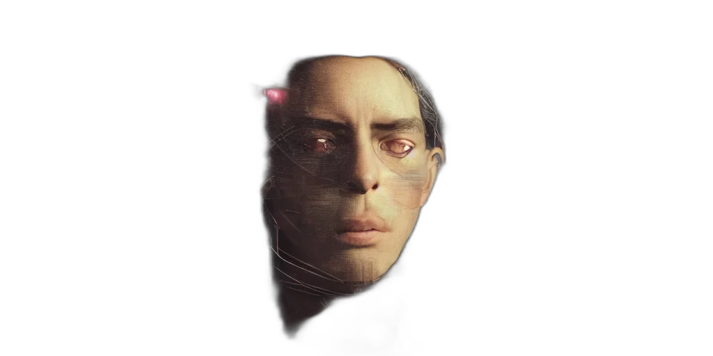 mask, face, robot, hat transparent PNG cut-out