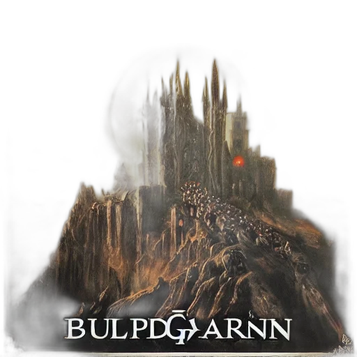 fantasy art, concept art, fog, blind transparent PNG cut-out