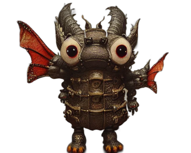 dragon, creature, animal, robot transparent PNG cut-out