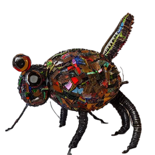 robot, animal, creature, jacket transparent PNG cut-out