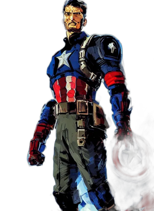 jacket, staff, concept art, comic book art transparent PNG cut-out