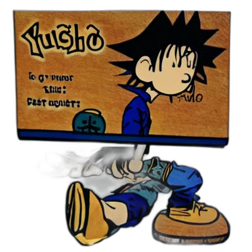 shoes, cartoon, concept art, 3d render, anime, yugi, moto, style transparent PNG cut-out