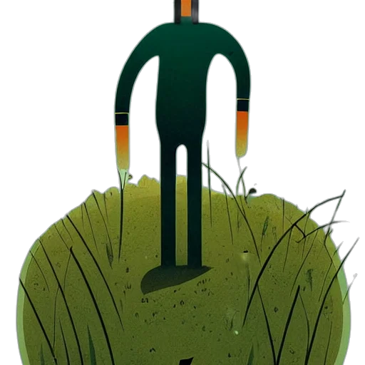 robot, staff, creature, mask, concept art, comic book art, pixel art, cartoon transparent PNG cut-out