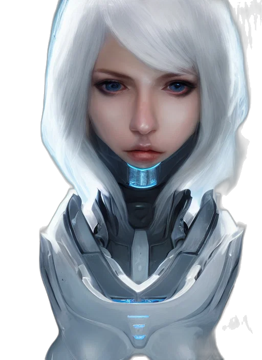 robot, face, mask, weapon transparent PNG cut-out