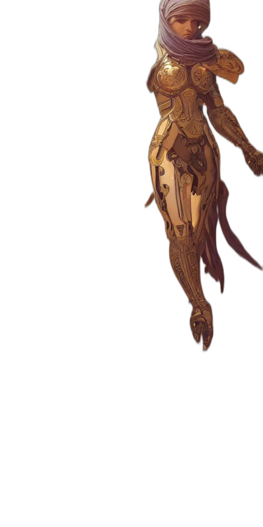 creature, dress, hair, dragon transparent PNG cut-out