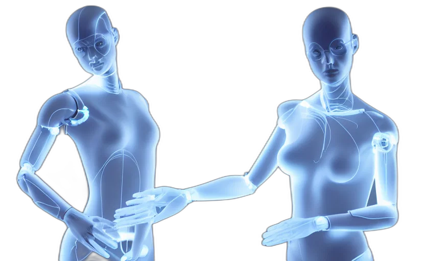 3d render, mannequin, articulated, body transparent PNG cut-out