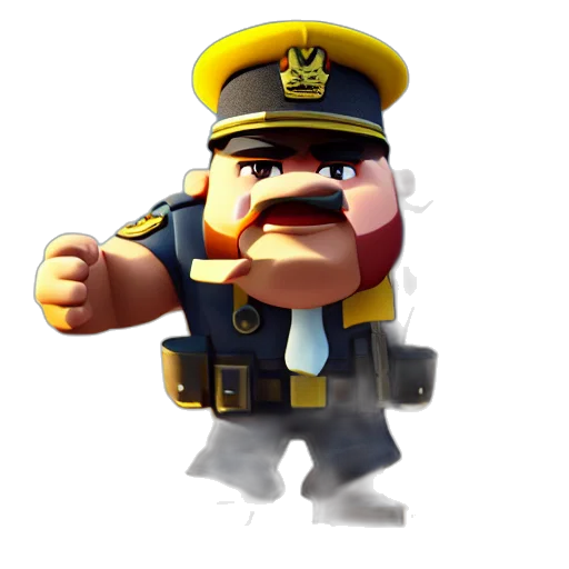 staff, weapon, hat, 3d render transparent PNG cut-out