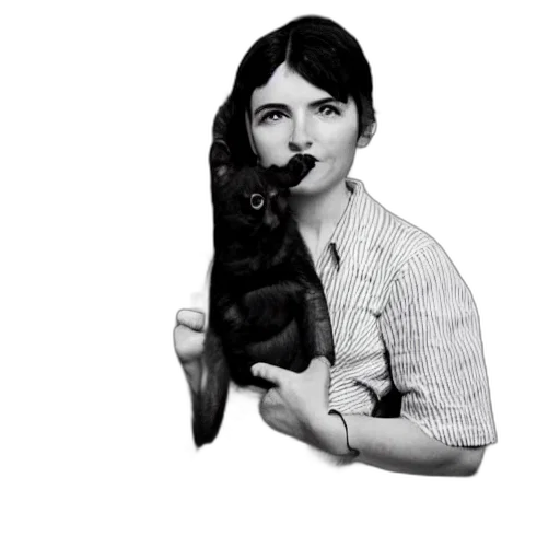 animal, staff, creature, dress, photorealistic, pixel art, amelie, girl transparent PNG cut-out