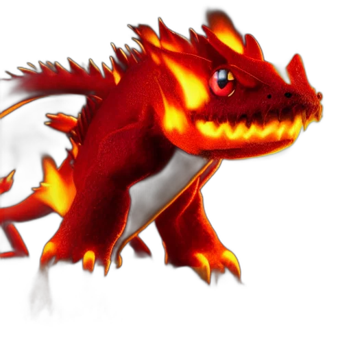dragon, animal, creature, weapon transparent PNG cut-out