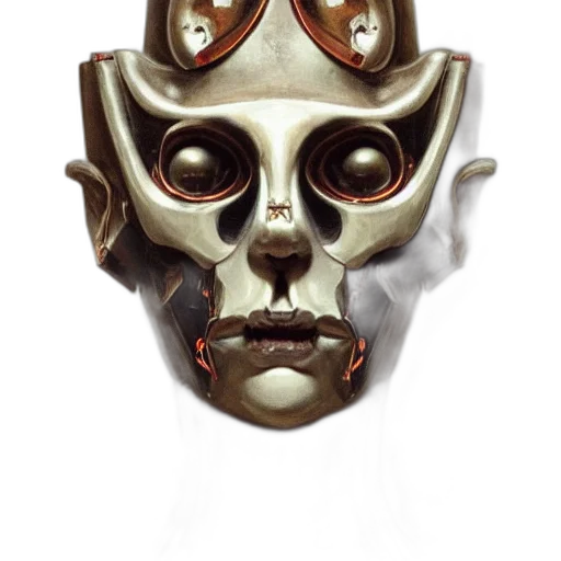 mask, face, crown, jewelry transparent PNG cut-out