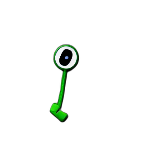 staff, weapon, robot, creature, pixel art, 3d render, concept art, cartoon transparent PNG cut-out