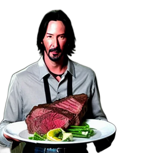 food, animal, pixel art, photorealistic, concept art, cartoon, keanu, reeves transparent PNG cut-out