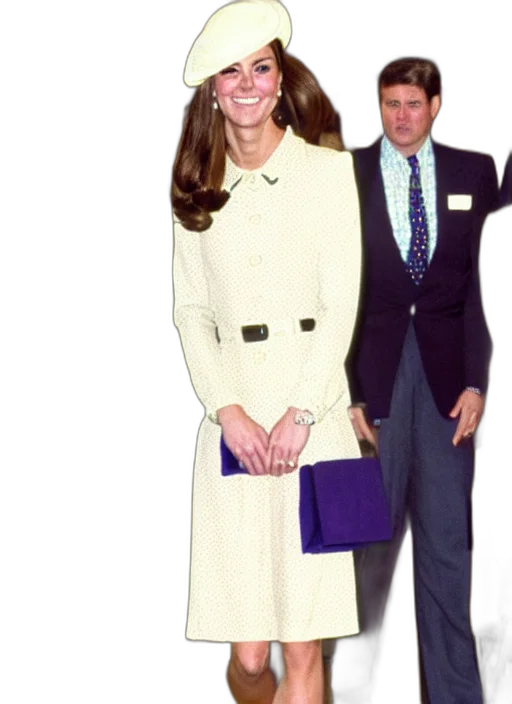 dress, crown, jacket, staff transparent PNG cut-out