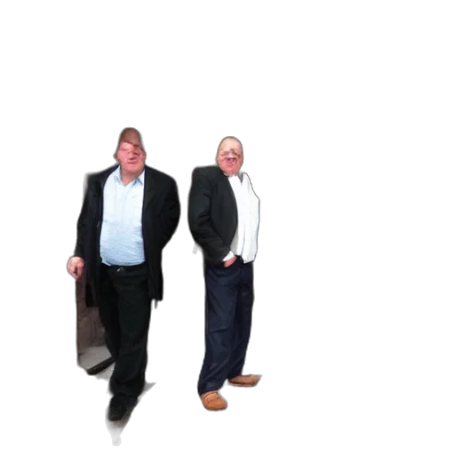 jacket, staff, creature, robot transparent PNG cut-out
