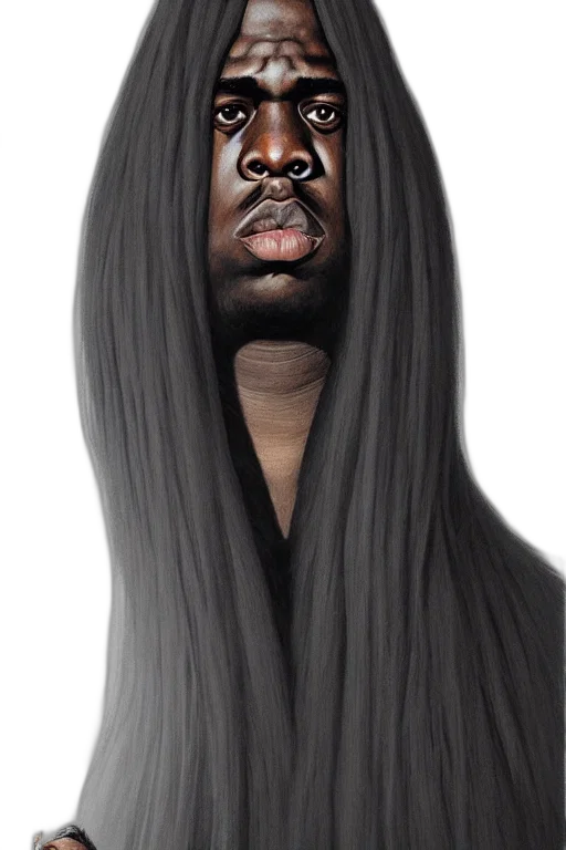 hair, face, dress, creature transparent PNG cut-out