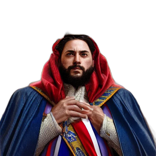 crown, staff, sword, face transparent PNG cut-out