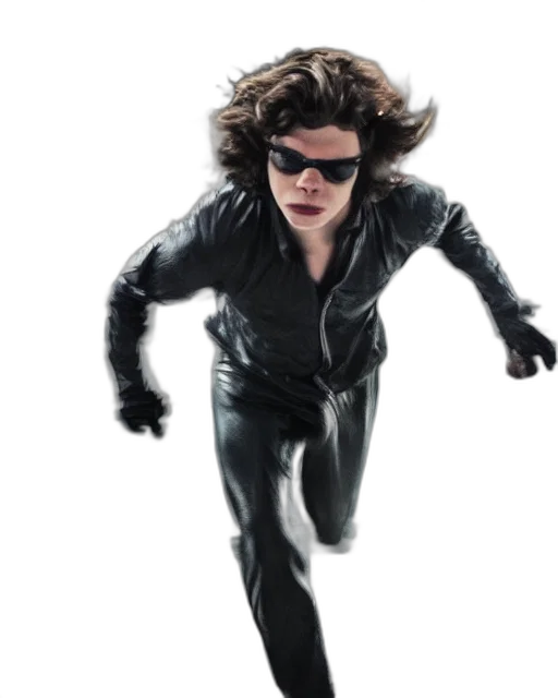 jacket, hair, creature, concept art transparent PNG cut-out
