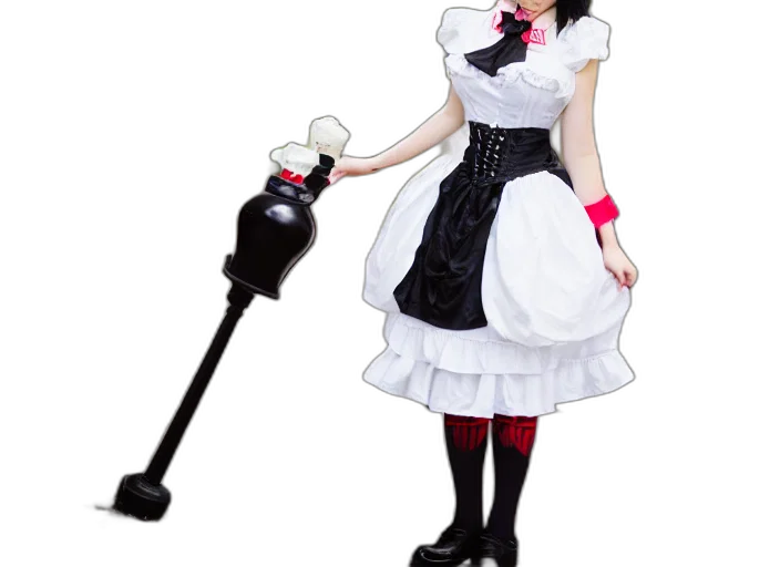 staff, weapon, dress, robot transparent PNG cut-out