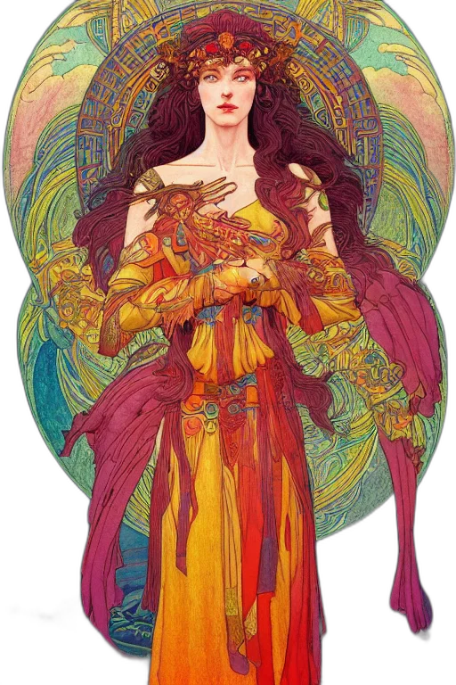 dress, dragon, crown, fantasy art transparent PNG cut-out