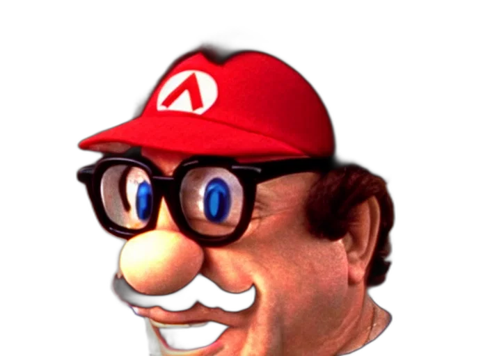 face, hat, mask, staff transparent PNG cut-out