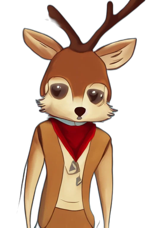 staff, animal, concept art, cartoon transparent PNG cut-out