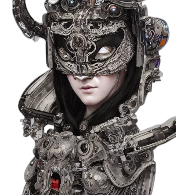 mask, robot, face, crown transparent PNG cut-out
