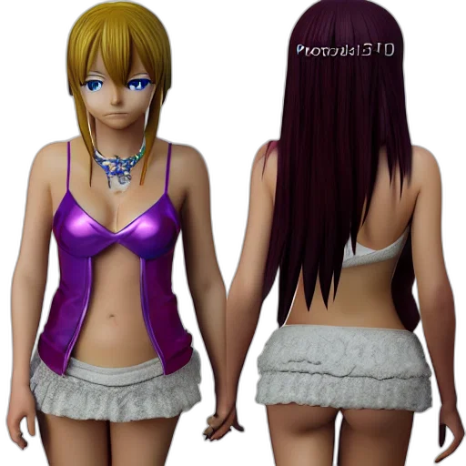 dress, 3d render, concept art, photorealistic, anime, monochrome, dark, lucy transparent PNG cut-out